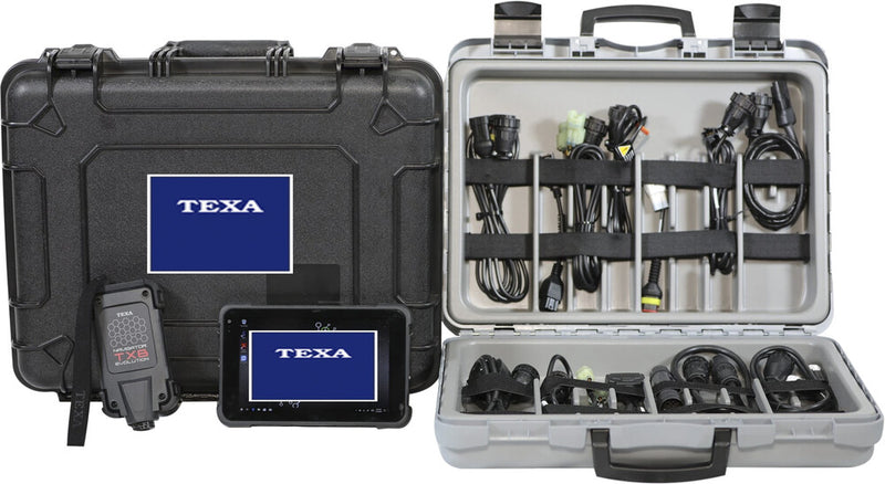 Texa Snow Cable Kit With Tablet With Case - CEBSKTABV2