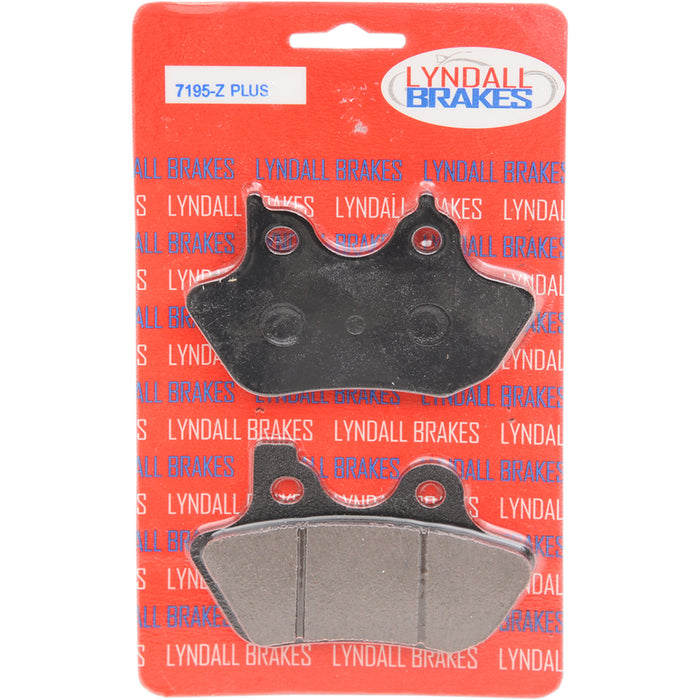 LYNDALL RACING BRAKES LLC 1720-0022 7195-Z+ Z-Plus Harley/Buell Brake Pads Z-Plus Brake Pads - Harley-Davidson