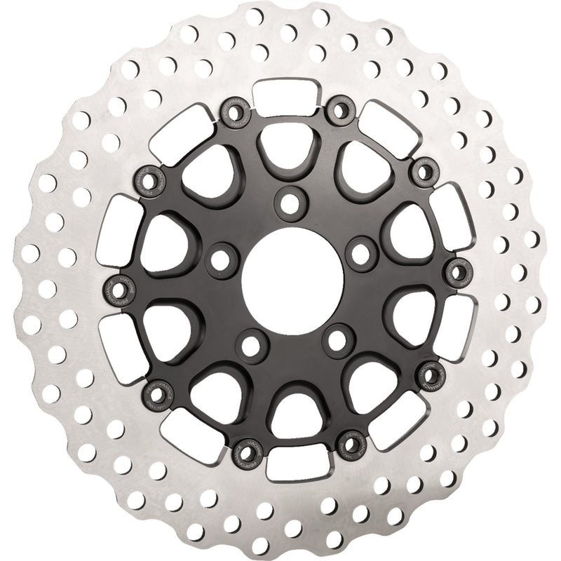 Slyfox Brake Rotor - 0133-1812S-B For Harley Touring 2008-2023