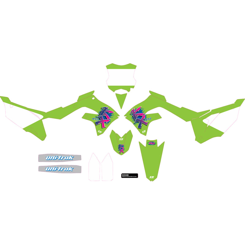 D'cor Visuals Graphic Kit - 20-20-364 Kawasaki KX 450 2019-2023