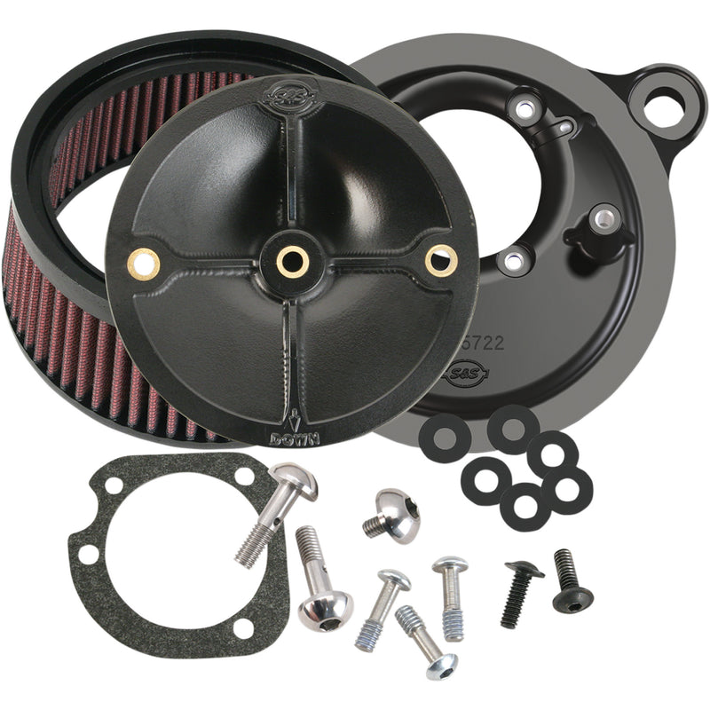 S&S Cycle Super Stock Stealth Air Cleaner - 170-0060 For Harley Motorcycles 1999-2006