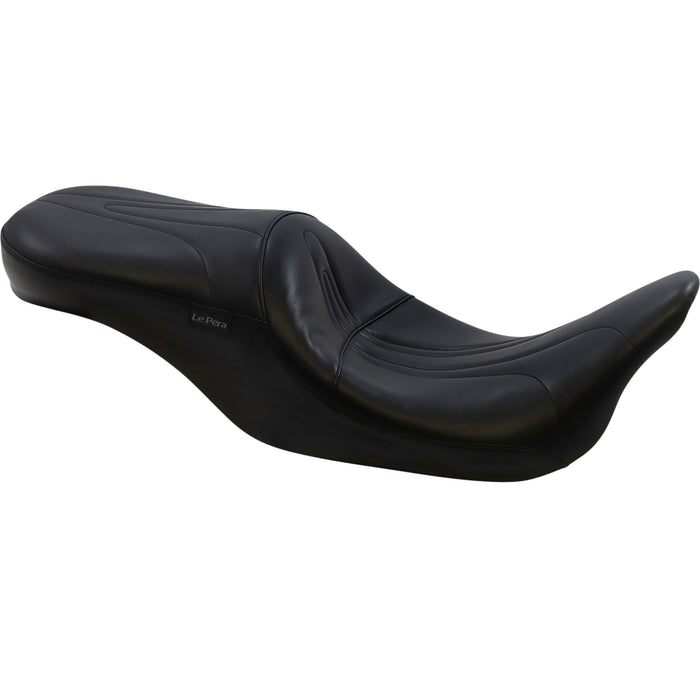 LE PERA 0801-0378 LK-907 Sorrento 2-Up Vinyl Seat - FLHT '08+