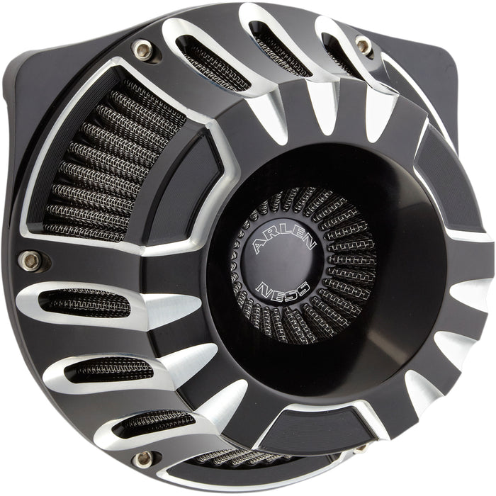 ARLEN NESS 1010-2088 18-917 Inverted Series Air Cleaner Kit — Deep Cut - Black