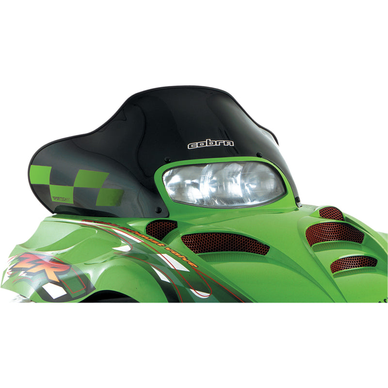 POWERMADD CZR3L-BG 12320 Cobra™ Windshield Windshield - 13.75" - Black - Arctic Cat