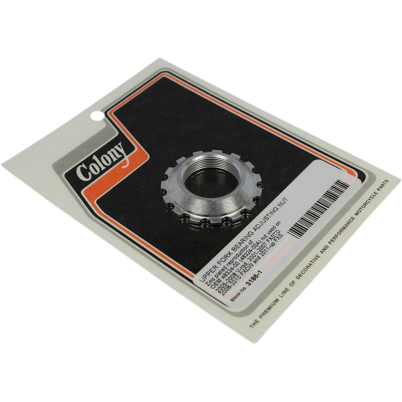Colony Fork Nut Adjustment - 3186-1 For Harley 2001-2017