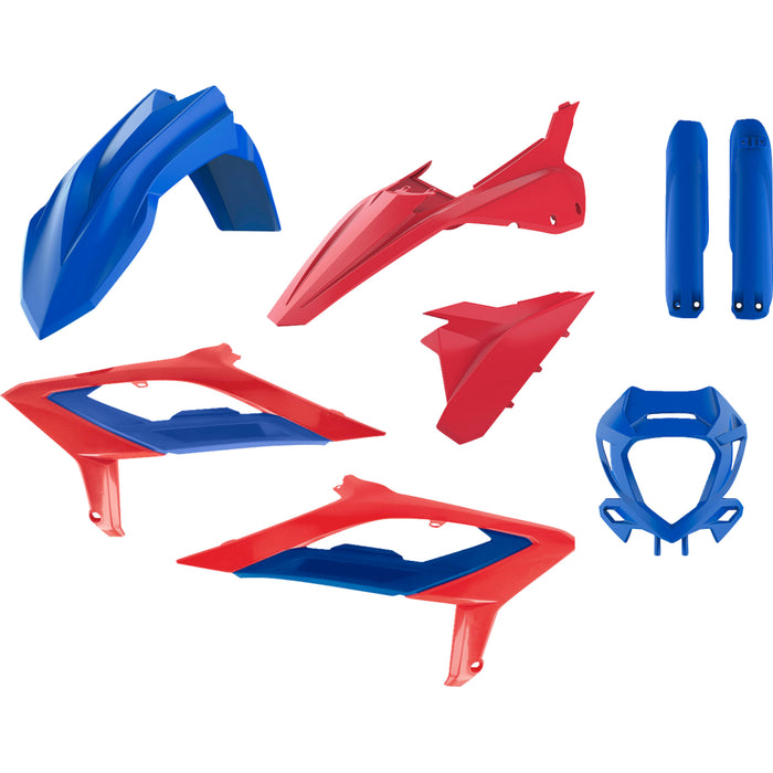 POLISPORT 1403-4103 91592 Restyled Body Kit Body Kit - Blue/Red - Beta - RR 2T/4T