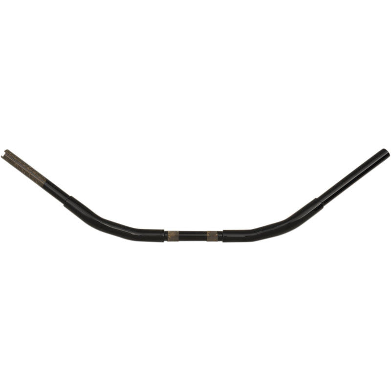 DRAG SPECIALTIES 0601-4243 1-1/4" Buffalo Bar Handlebar Handlebar - Buffalo - Classic - TBW - Black