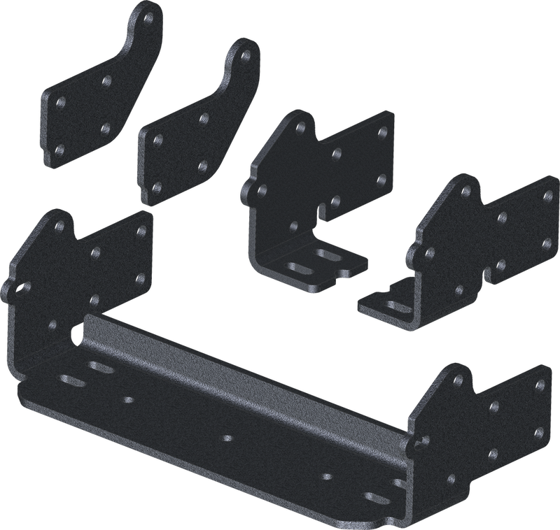 Kfi Products 10-5720 105720 ATV 5.4" PUSH TUBE EXTENSION KIT