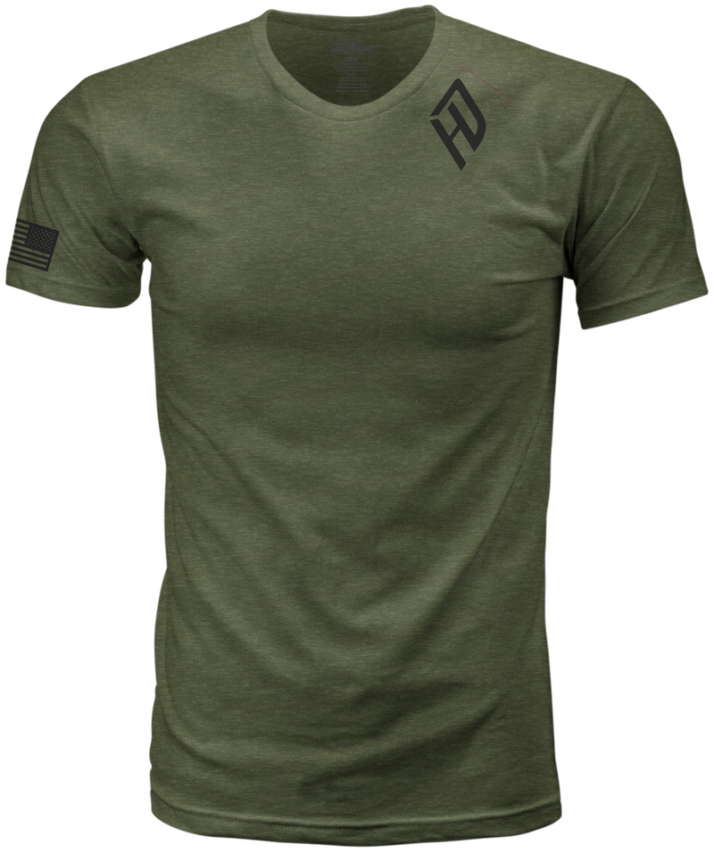 Harddrive 800-02082X 800-02082X HARDDRIVE EMBLEM TEE OLIVE GREEN/BLACK 2X
