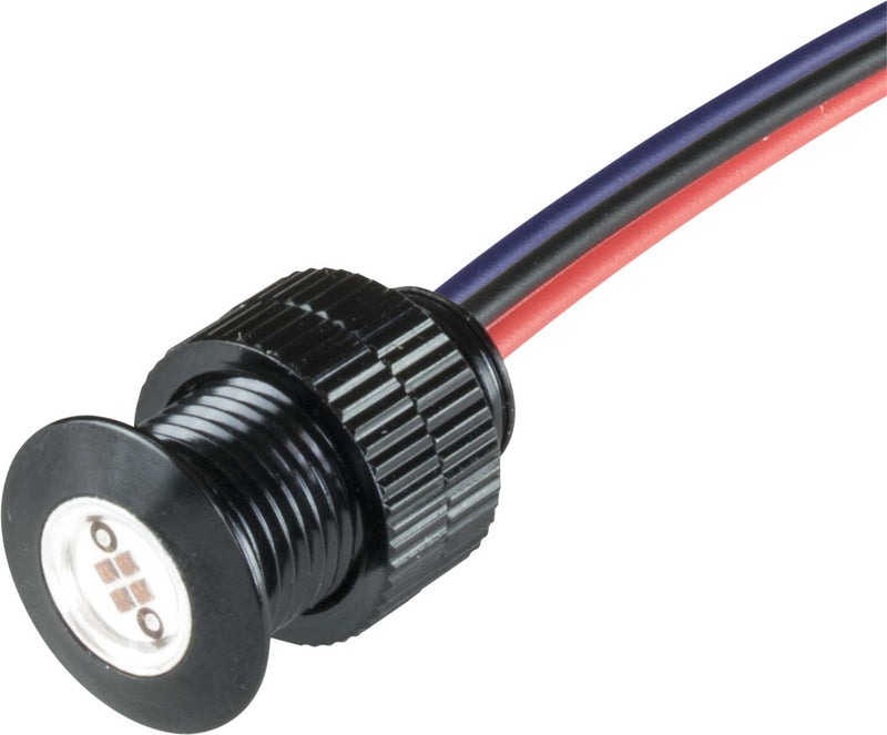 Paul Yaffe Bagger Nation Lightning Bolts RED LED Black - BOLTS-BRK-B For Harley Touring 1984-2019