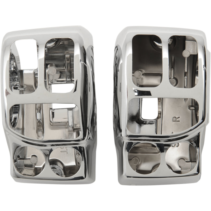 Drag Specialties Handlebar Switch Housing Kit Chrome For Harley Touring 2014-2025