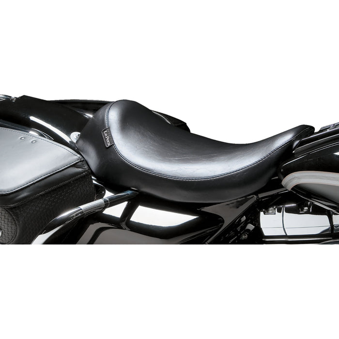 LE PERA 1910-2155 LH-857 Silhouette Solo Seat - Smooth - Black - FLH '02-'07