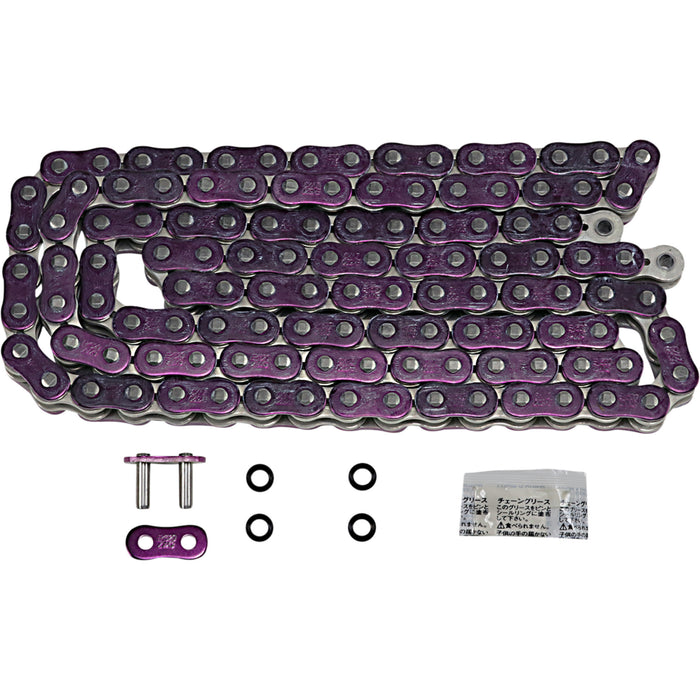 EK 1223-1481 520ZVX3-120AP 520 ZVX3 Extreme Sportbike Series Chain 520 ZVX3 - Sportbike Chain - 120 Links - Purple