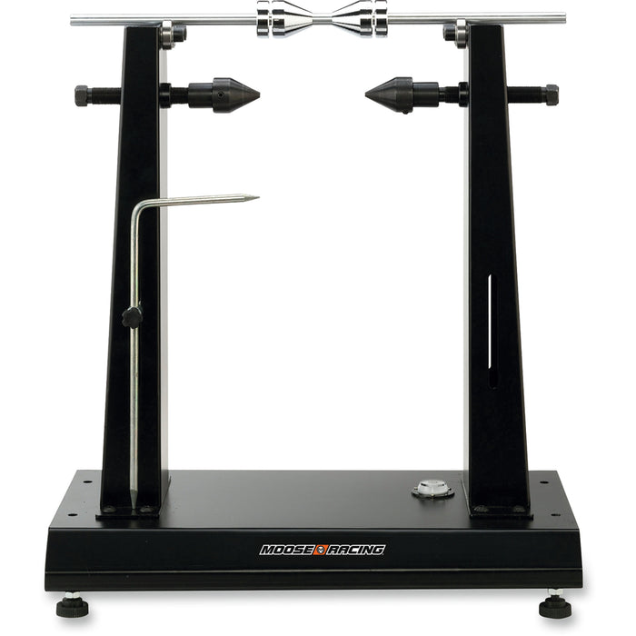 MOOSE OFFROAD 0365-0112 10-8000 Wheel Truing and Balancing Stand Stand - Wheel Truing/Balancing - Black