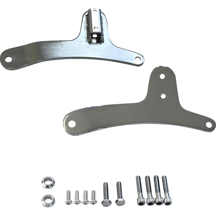 CYCLE VISIONS 1501-0109 CV-8026 Attitude Styled Sissy Bar Sticks Sissy Bar Stick - Chrome - 30" Attittude