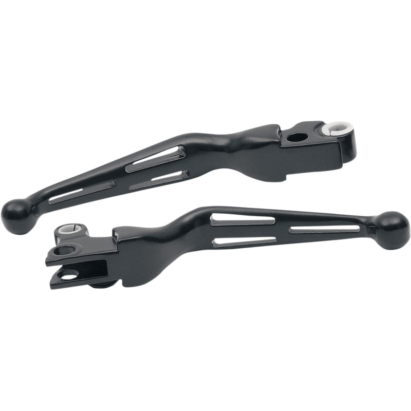 Drag Specialties Slotted Lever Set For Harley Touring 2008-2016