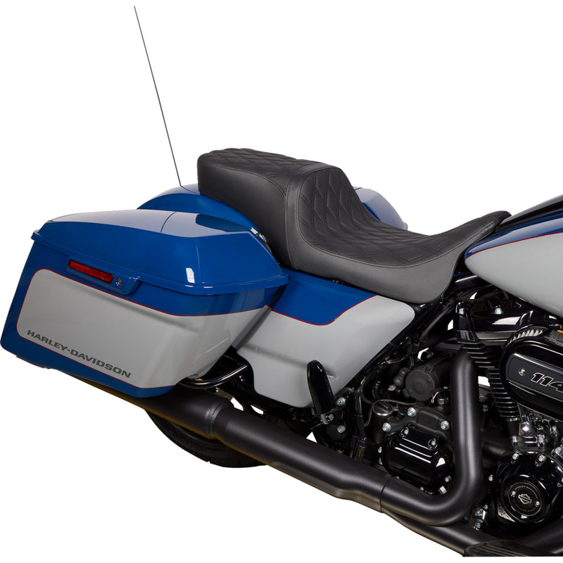 Drag Specialties Seats Predator Seat - 0801-1490 For Harley Touring 2008-2023