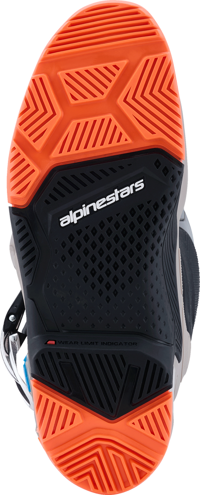 Alpinestars 482-0016612 2010426-1562-12 TECH 7 ENDURO BLK/WARM GRY/ORANGE FLUO 12