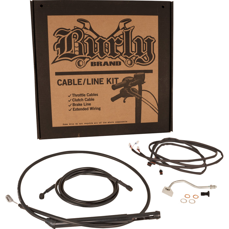 Burly Brand Complete Cable Kit - B30-1315 For Harley Touring 2021-2025