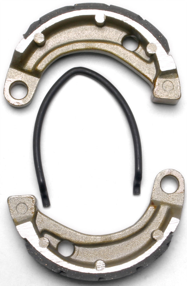 EBC Brake Shoes Grooved - 338G For Kawasaki ATVs 2007-2017 | Honda CR80R 1985-1991