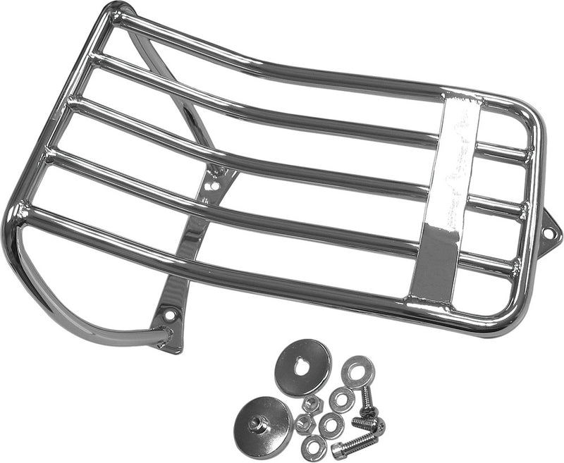 Harddrive 820-2618 C77-0071 LUGGAGE RACK CHROME FXST W/ BOBTAIL FENDER