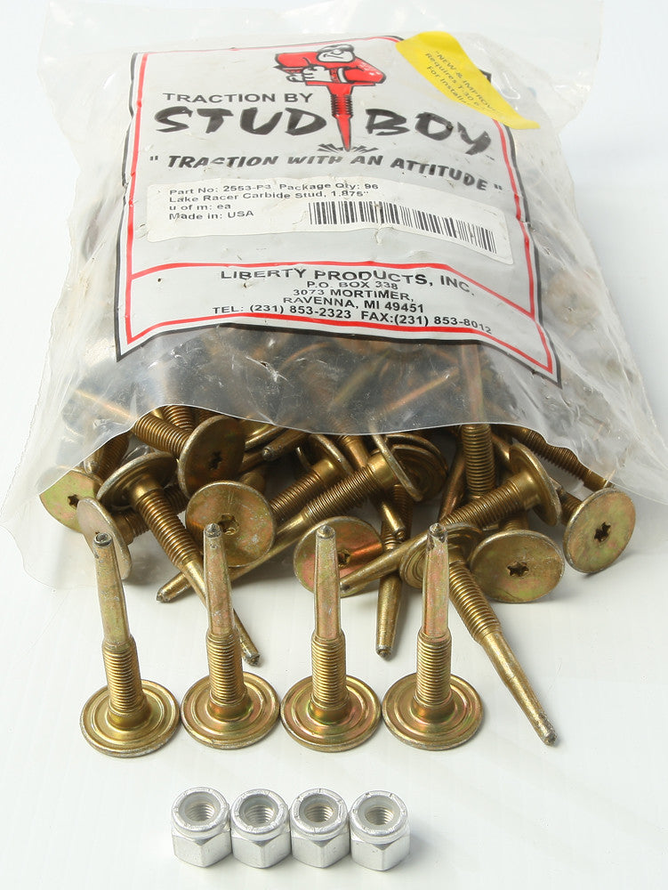 Stud Boy 18-33164 2553-P3 LAKE RACER STUDS 96/PK