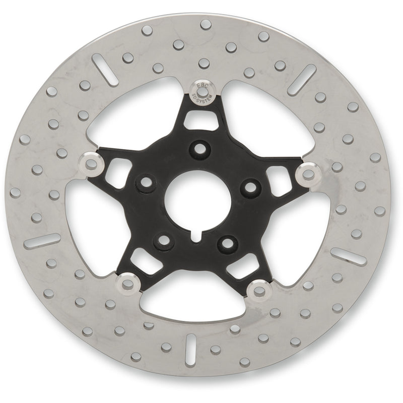 EBC Brake Rotor - FSD009BLK For Harley Motorcycles 1984-2005 | Indian Chief / Chief Deluxe / Chief Roadmaster / Scout 2002-2003