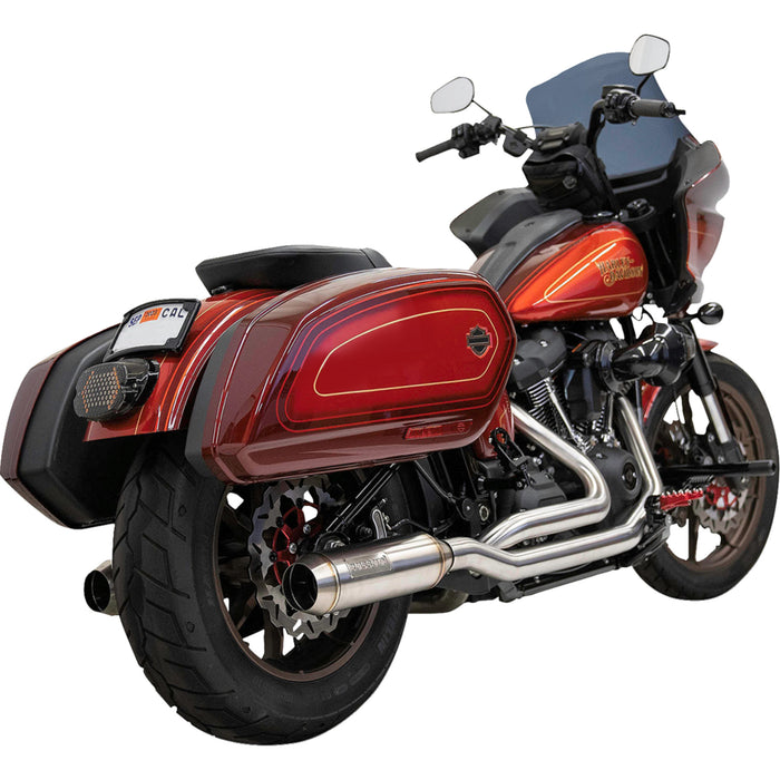 BASSANI XHAUST 1800-2657 1S97SS True Dual Performance Exhaust System with 4" Muffler - Stainless Steel