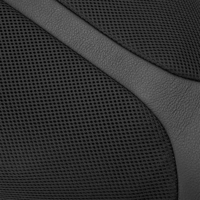 DANNY GRAY 0801-0863 FA-DGE-0280 BigIST Solo Air Seat - Black Leather - FL '08-'20