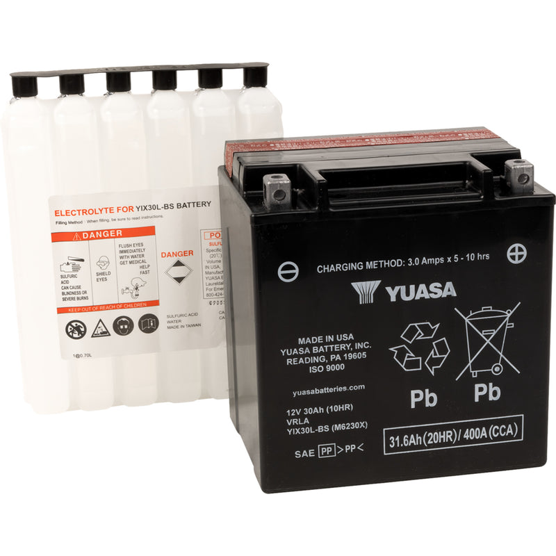 Yuasa YIX Battery - YUAM6230XPW Sea-Doo Watercraft 2003-2007