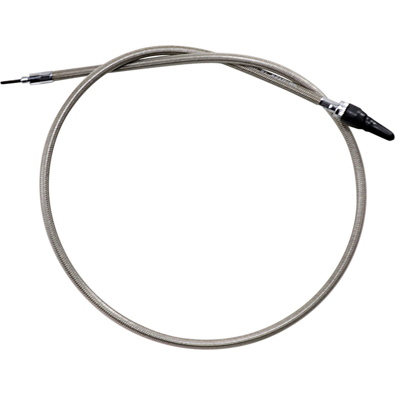 Motion PRO Armor Coat Braided Stainless Steel Speedometer Cable 39" - 66-0129 For Harley Motorcycles 1983-1996