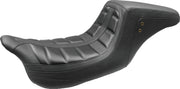 Mustang Motorcycle 75239 Mustang 08-21 Harley Electra Glide,rd Glide,rd King, Str Glide Squareback 1PC Seat - Black - Photo - Primary