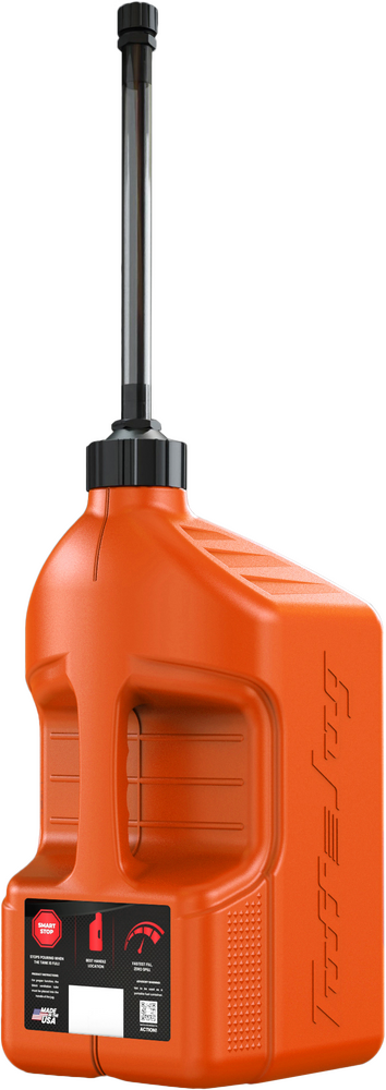 Tuff Jug 28-1363 OUAS20VS UTILITY CONTAINER ORANGE W/ AUTOSTOP SPOUT 5 GAL