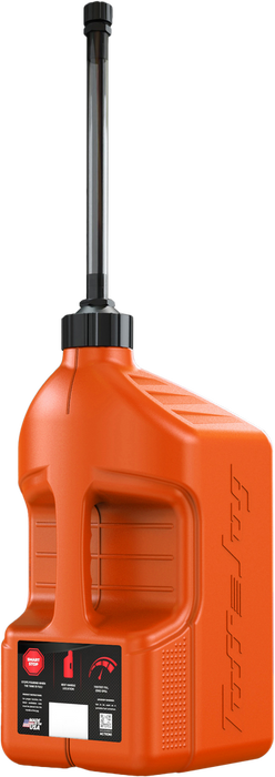 Tuff Jug 28-1363 OUAS20VS UTILITY CONTAINER ORANGE W/ AUTOSTOP SPOUT 5 GAL