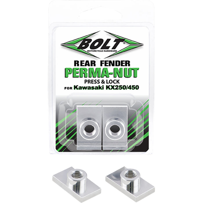 BOLT 2401-1641 BMH-KNUT Rear Fender Perma-Nut™ Perma-Nut™ - Rear/Fender - Pair - Kawasaki