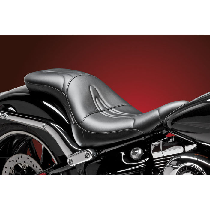 LE PERA 0802-0865 LKB-900 Sorrento 2-Up Seat - Stitched - Black - FXSB '13-'17