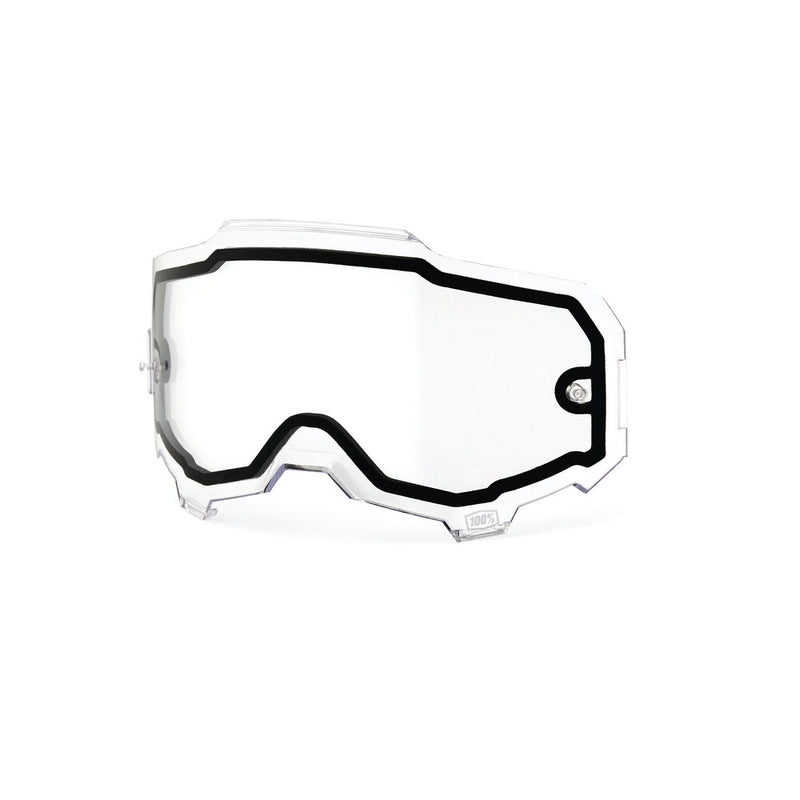 100% 610-6017 59051-00001 ARMEGA/ARMATIC DUAL DUAL PANE CLEAR LENS