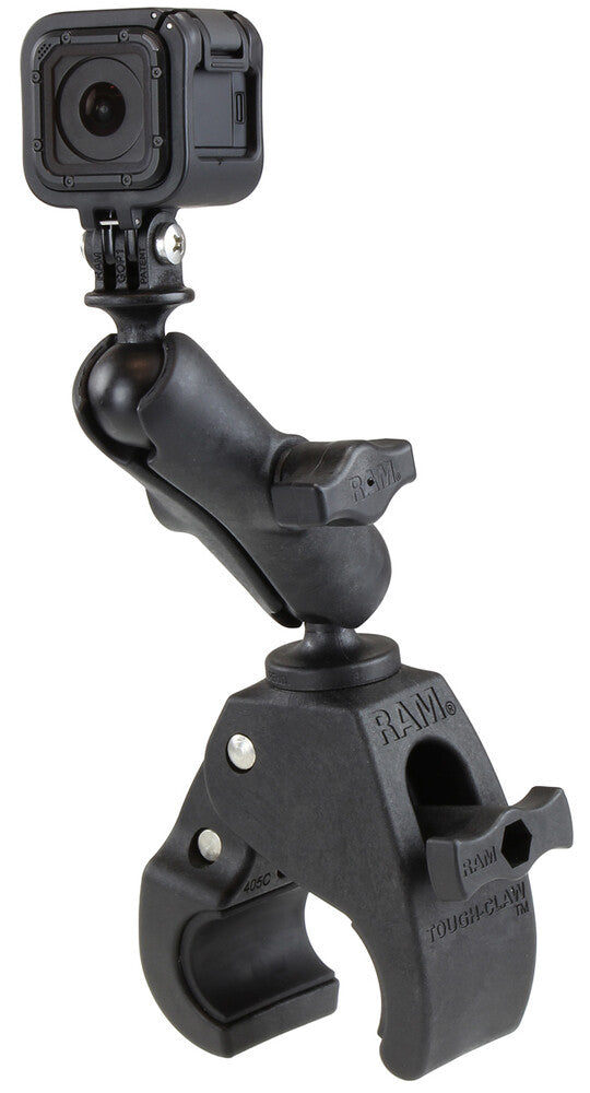 Ram Mounts 71-9905 RAP-B-404-GOP1U UNPKD RAM TOUGH-CLAW W/ GO PRO BASE
