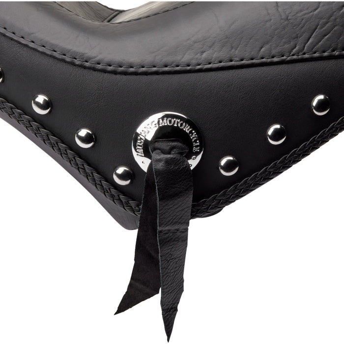 MUSTANG DS-900218 75076 Studded 2-Up Seat - Original Studded Seat - Softail '00-'05
