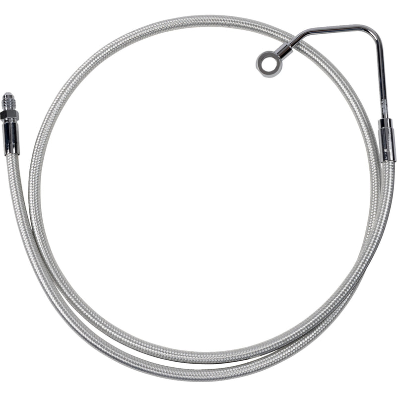 Magnum Shielding Designer Series ABS-Specific Mid Brake Line Kit ABS Sterling Chromite II - 37011 For Harley Touring 2008-2013