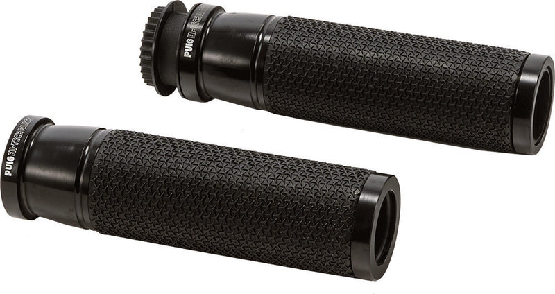 Puig Hi-Tech Parts Grips HI-Tech Accent Black - 6326N For Kawasaki Motorcycles 1995-2020 | Ducati Motorcycles 2003-2020 | Suzuki Motorcycles 1996-2020