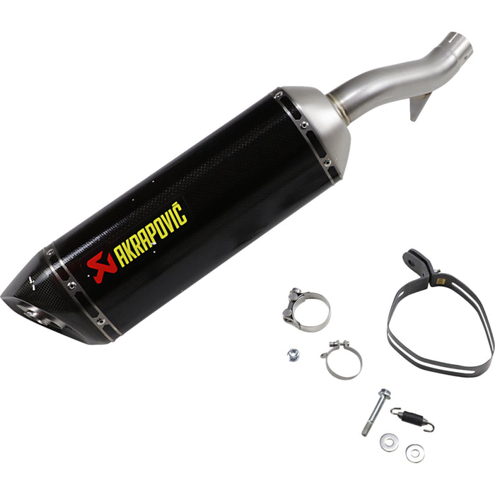 AKRAPOVIC 1811-3793 S-H5SO4-HRC/1 Slip-On Line Muffler Muffler - Carbon Fiber