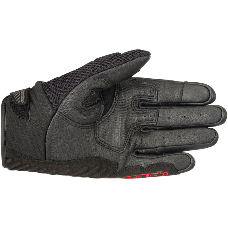 ALPINESTARS SMX-1 Air Carbon V2 Gloves Black/Fluo - Red