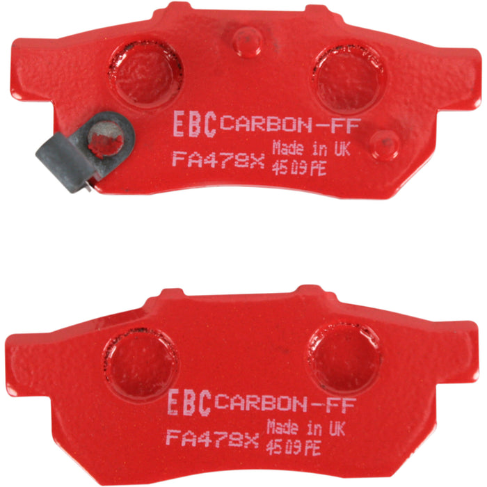 EBC 1722-0595 FA478X Sport Carbon "X" Brake Pads Sport Carbon Brake Pads