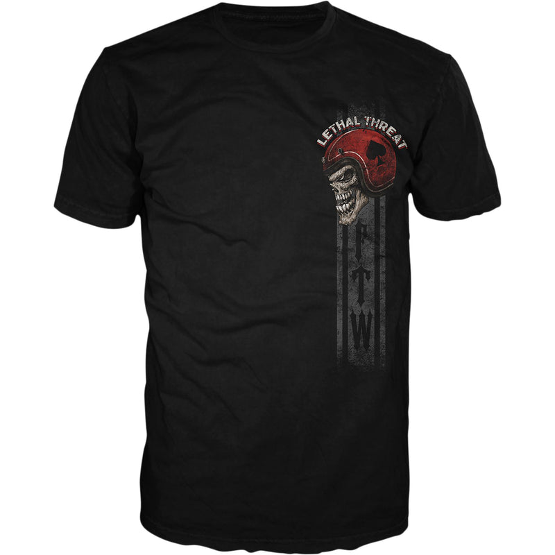 LETHAL THREAT 3030-21558 LT20898L Forever Two Wheels T-Shirt black - large