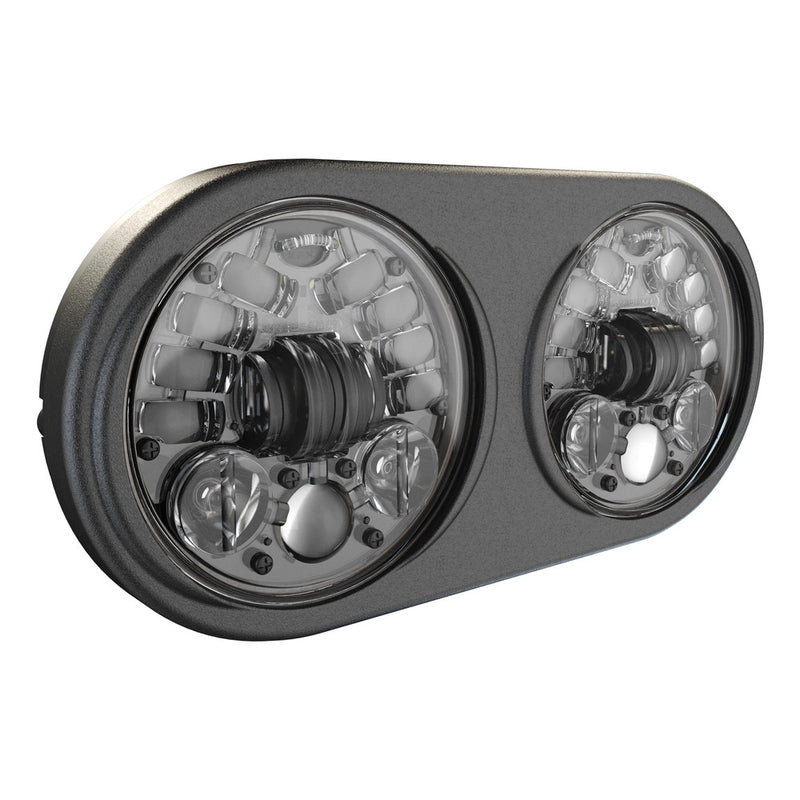 Jw Speaker 826-05042 0555131 ADAPTIVE LED HEADLIGHT FOR `98-13 ROAD GLIDE BLACK