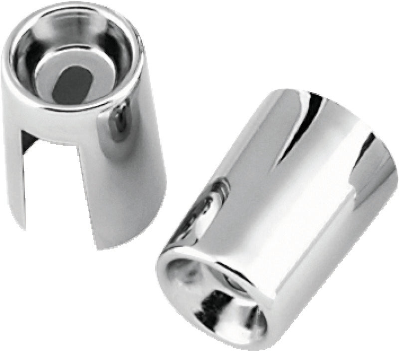 Bikers Choice 490830 65-74 XL L70-84 FL 71-86 FX Chrome Shock Stud Covers Replaces H-D 54704-65T Pr - Photo - Primary