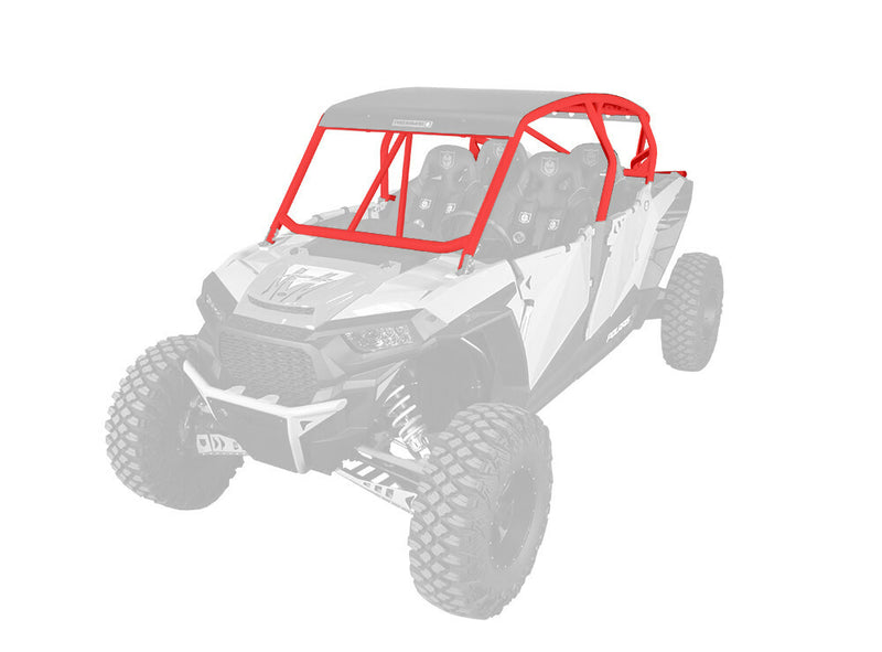 Pro Armor Baja Cage With V Intrusion RED - P144C025RD-293 Polaris RZR 2014-2018