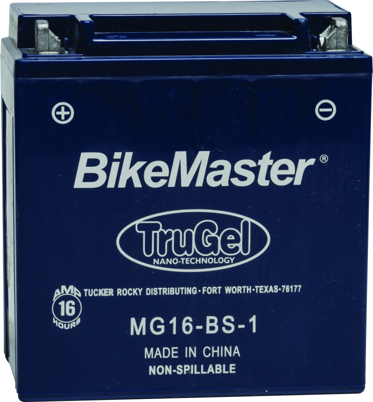 BikeMaster 780521 Trugel Battery MG16-BS-1 - Photo - Primary