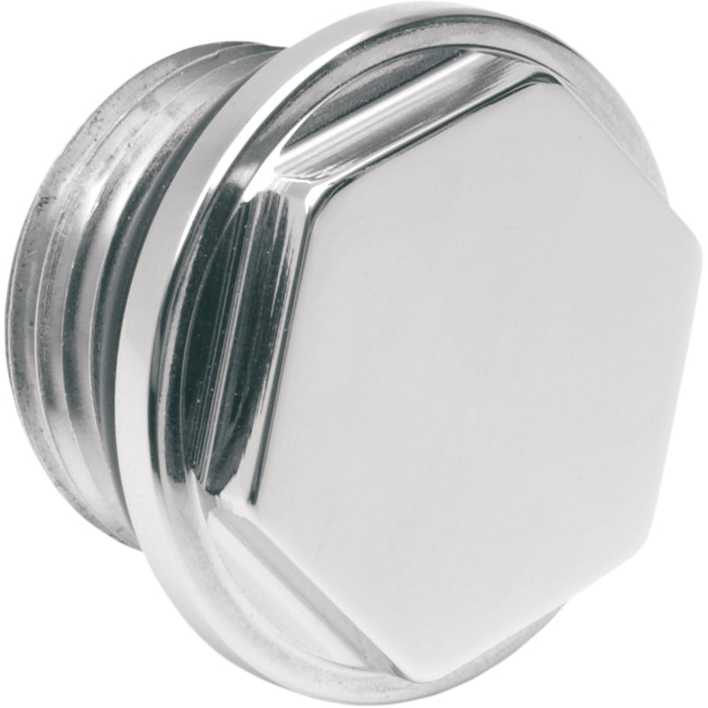 DRAG SPECIALTIES 0705-0054 Fuel Tank Outlet Plug chrome